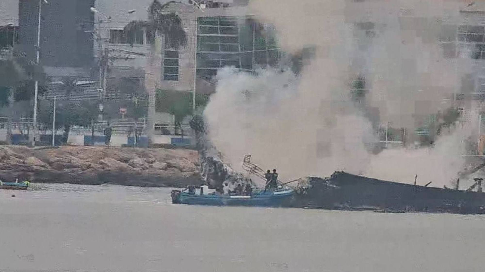 Incendio en el Puerto de Manta: El ECU 911 reportó reactivac