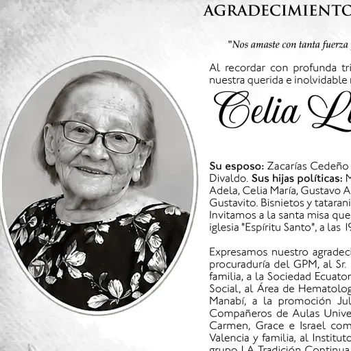 MISA CELIA LUISA MIELES GARCIA