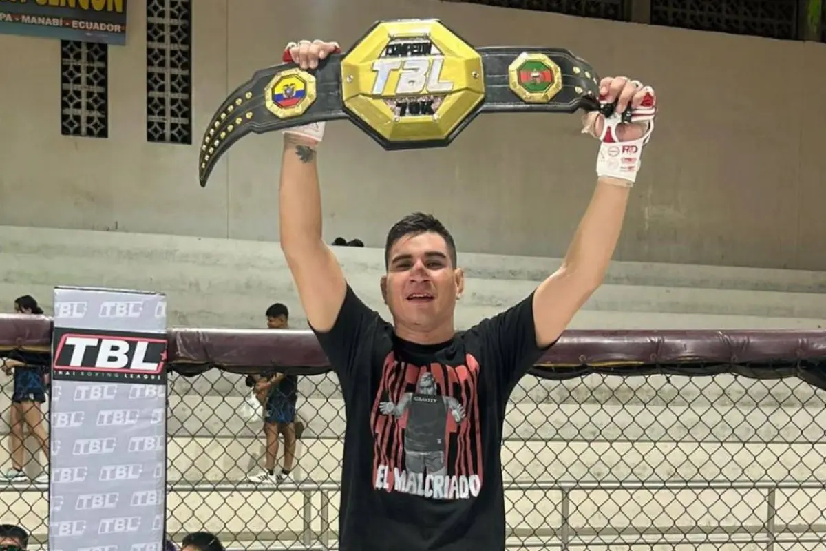 El guayaquileño Kevin Guerrero es campeón de peso ligero.