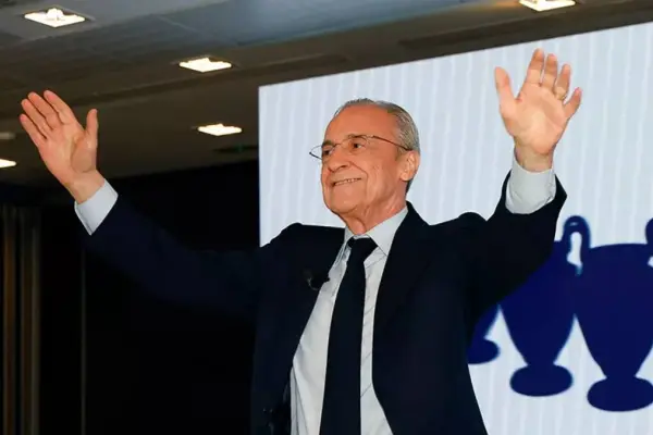 Florentino Pérez gana las elecciones y seguirá al frente del Real Madrid.