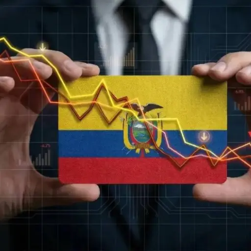Riesgo país de Ecuador alcanza un nivel que no registraba desde hace más de una década