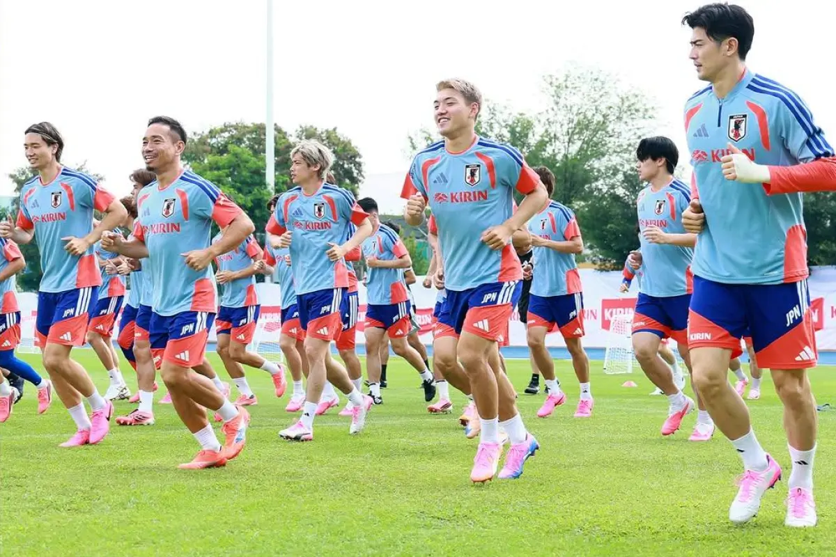 Selección de Japón se entrena en México previo al Mundial