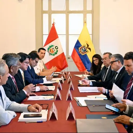 Ecuador y Perú fortalecen cooperación bilateral en seguridad, comercio y asuntos fronterizos