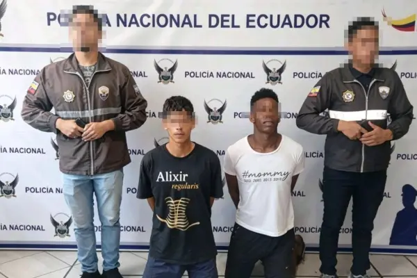 La Concordia Policía Judicial recupera motocicleta reportada como robada y captura a dos sospechosos