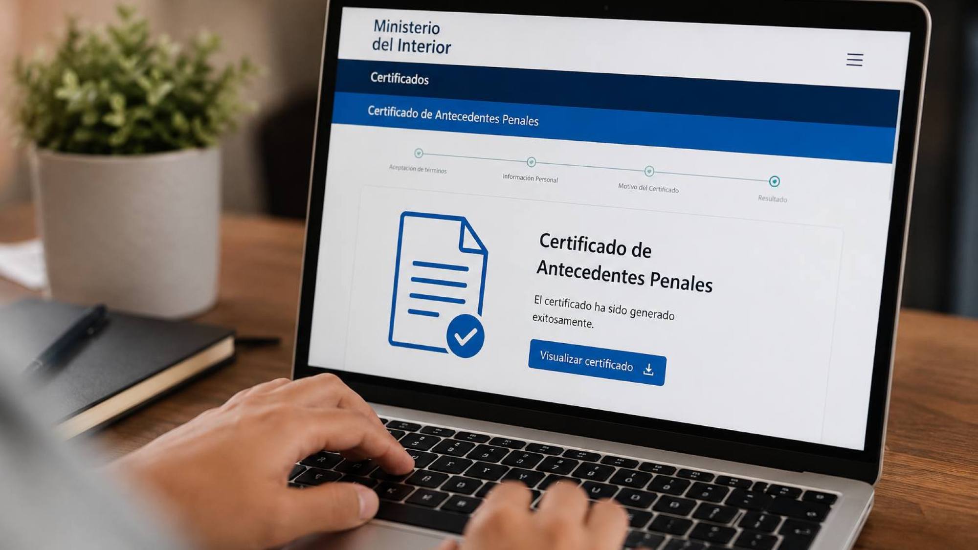 Así puede descargar gratis el certificado de antecedentes penales en pocos minutos