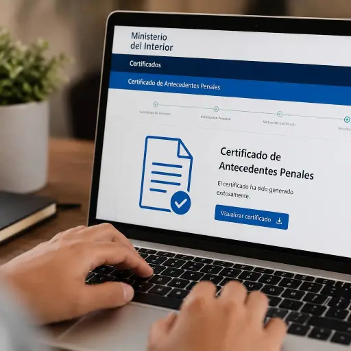 Así puede descargar gratis el certificado de antecedentes penales en pocos minutos