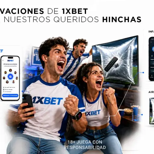 Encuentra a tu gente, salva tu tele y no te desmayes de alegría durante el partido: 1xBet sabe cómo hacerlo