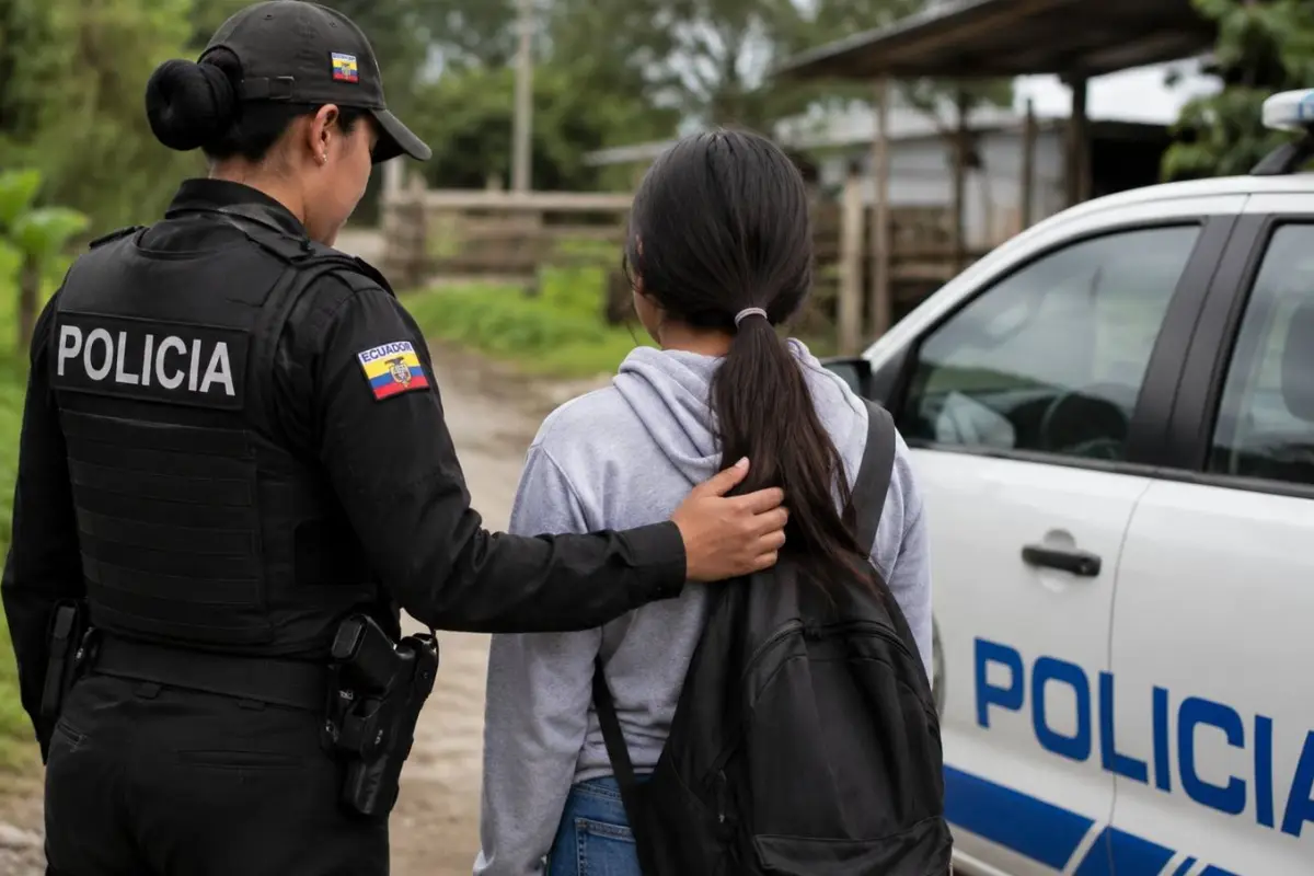 Adolescente pidió ayuda y la Policía intervino para sacarla de una situación que llevaba meses soportando