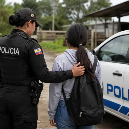 Adolescente pidió ayuda y la Policía intervino para sacarla de una situación que llevaba meses soportando