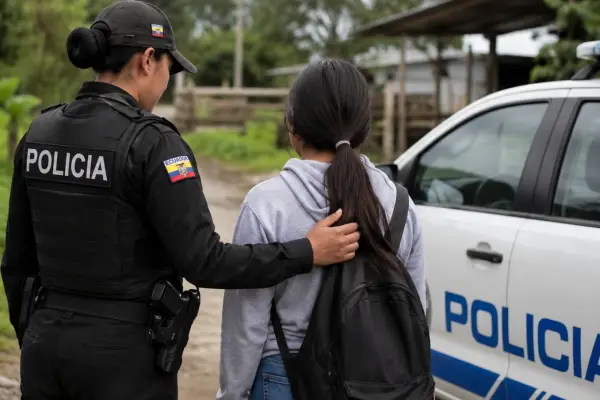 Adolescente pidió ayuda y la Policía intervino para sacarla de una situación que llevaba meses soportando