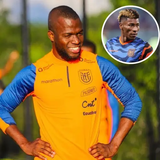 Enner Valencia y Kevin Rodríguez entrenan de forma diferenciada en la Selección de Ecuador por complicaciones físicas