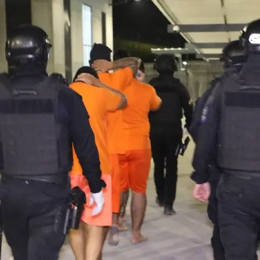  33 cabecillas de organizaciones criminales fueron trasladados a la Cárcel del Encuentro, en Santa Elena
