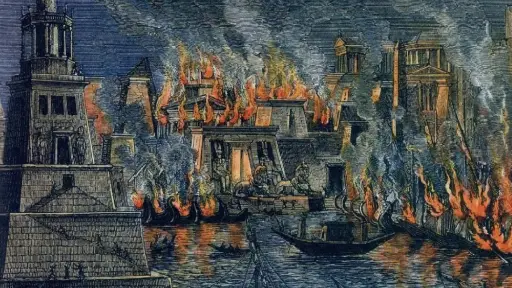 El incendio que borró siglos de sabiduría: lo que la Biblioteca de Alejandría se llevó para siempre  