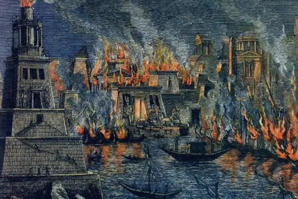 El incendio que borró siglos de sabiduría: lo que la Biblioteca de Alejandría se llevó para siempre  