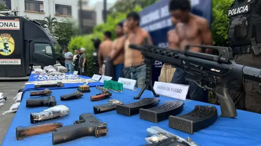 Desmantelan organizaciones criminales en operativos masivos en Durán y Guayaquil