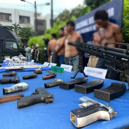 Desmantelan organizaciones criminales en operativos masivos en Durán y Guayaquil