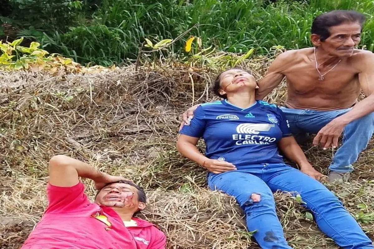 Los heridos fueron llevados a una casa de salud para que recibieran atención médica especializada., Cortesía