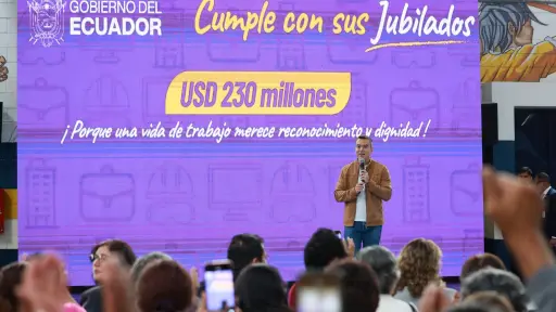Gobierno desembolsa USD 230 millones para compensaciones jubilares pendientes
