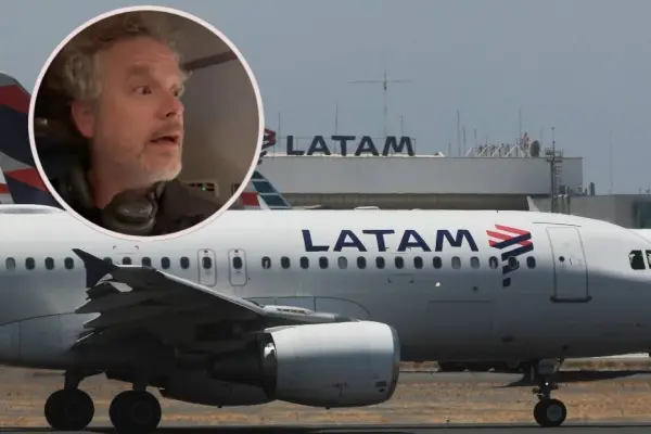 El ejecutivo chileno Germán Naranjo Maldini causó malestar dentro de un avión. ,Foto: Agencias