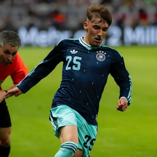 Lennart Karl sufre una lesión en el entrenamiento de Alemania y es duda para el Mundial 2026