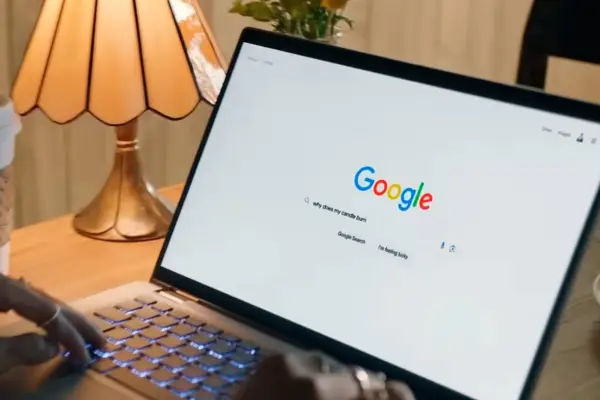 Interfaz del navegador Google Chrome