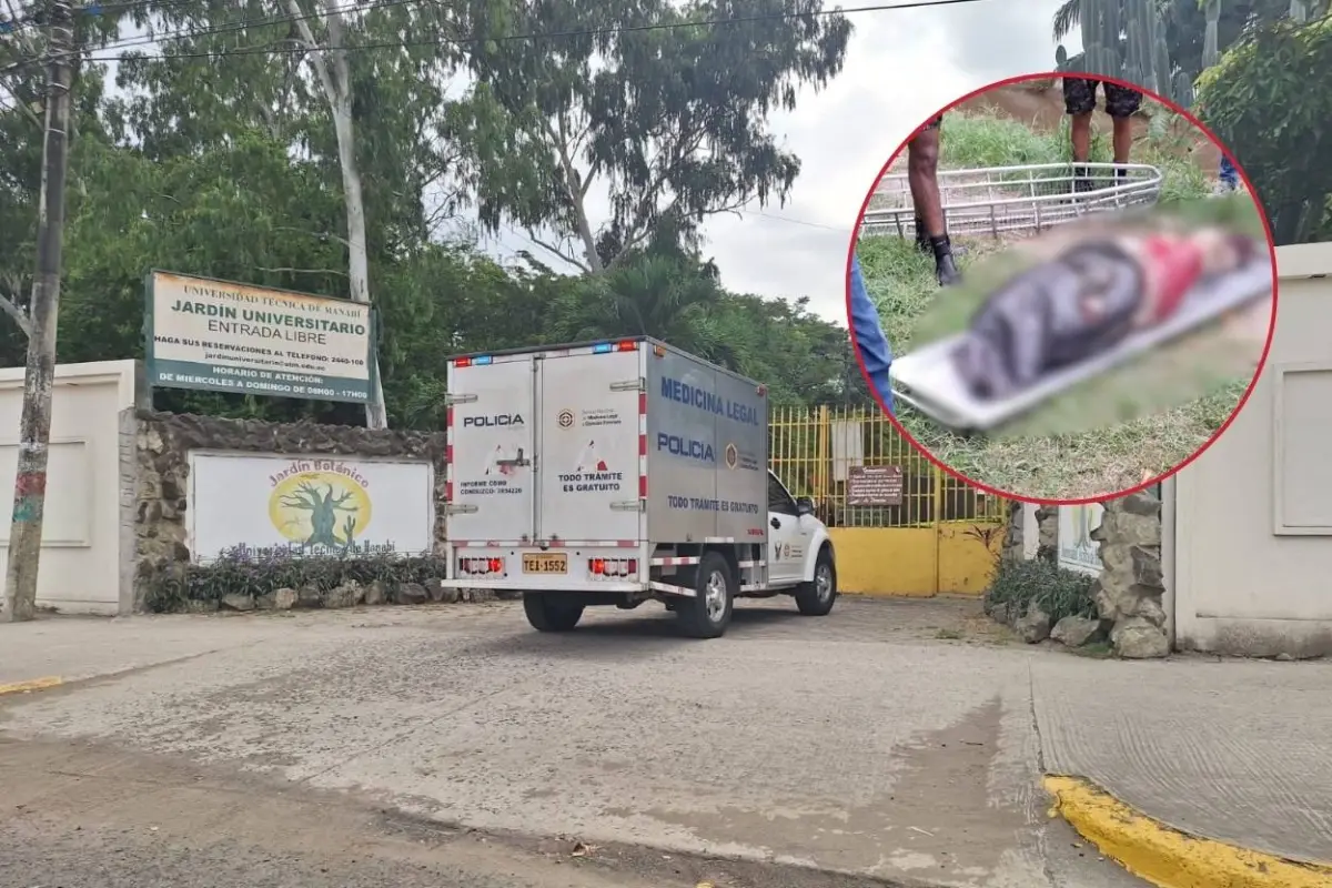 El cuerpo fue sacado del canal y llevado al Centro Forense de Portoviejo para la autopsia e identificación., El Diario
