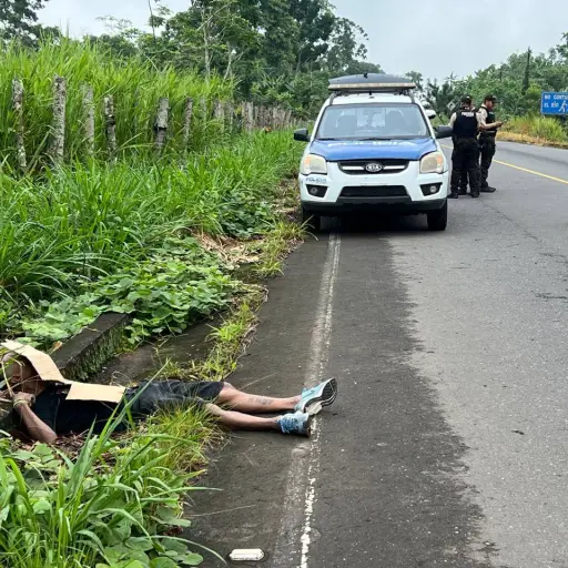Identifican a la víctima hallada sin vida junto a una carretera de La Concordia