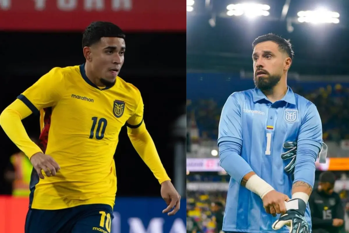 Kendry Páez es el jugador de menos edad en la Tri, y Hernán Galíndez el de más año