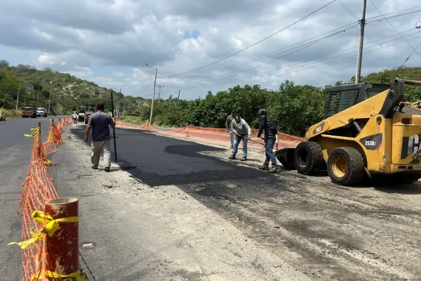 Los trabajos se concentran cerca de la estación del antiguo peaje de Cerro Guayabal. ,El Diario
