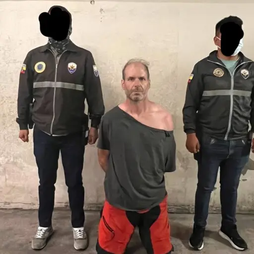Ciudadano estadounidense fue aprehendido en Pichincha; era requerido por las autoridades de su país
