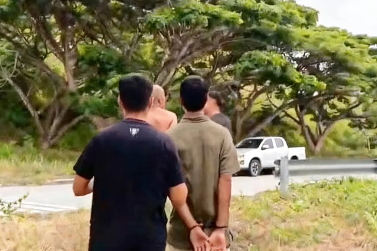 Los detenidos quedaron a órdenes de las autoridades y enfrentan cargos por extorsión., Captura de video