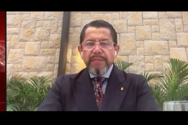  Freddy Ceballos, Presidente de la Cámara de Comercio e Industrias Ecuatoriano-Colombiano ,Manavisión Plus