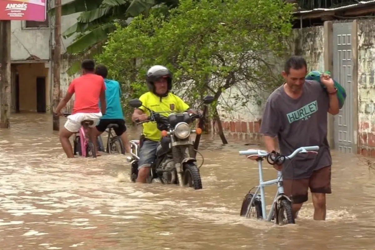 PORTOVIEJO INUNDACIONES FENÓMENO DE EL NIÑO LLUVIAS