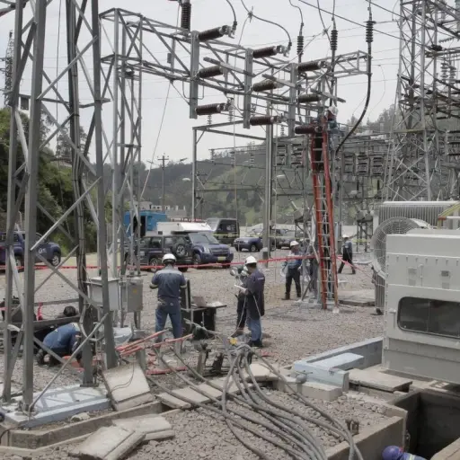 Gobierno instala nuevos transformadores para fortalecer el sistema eléctrico de Quito