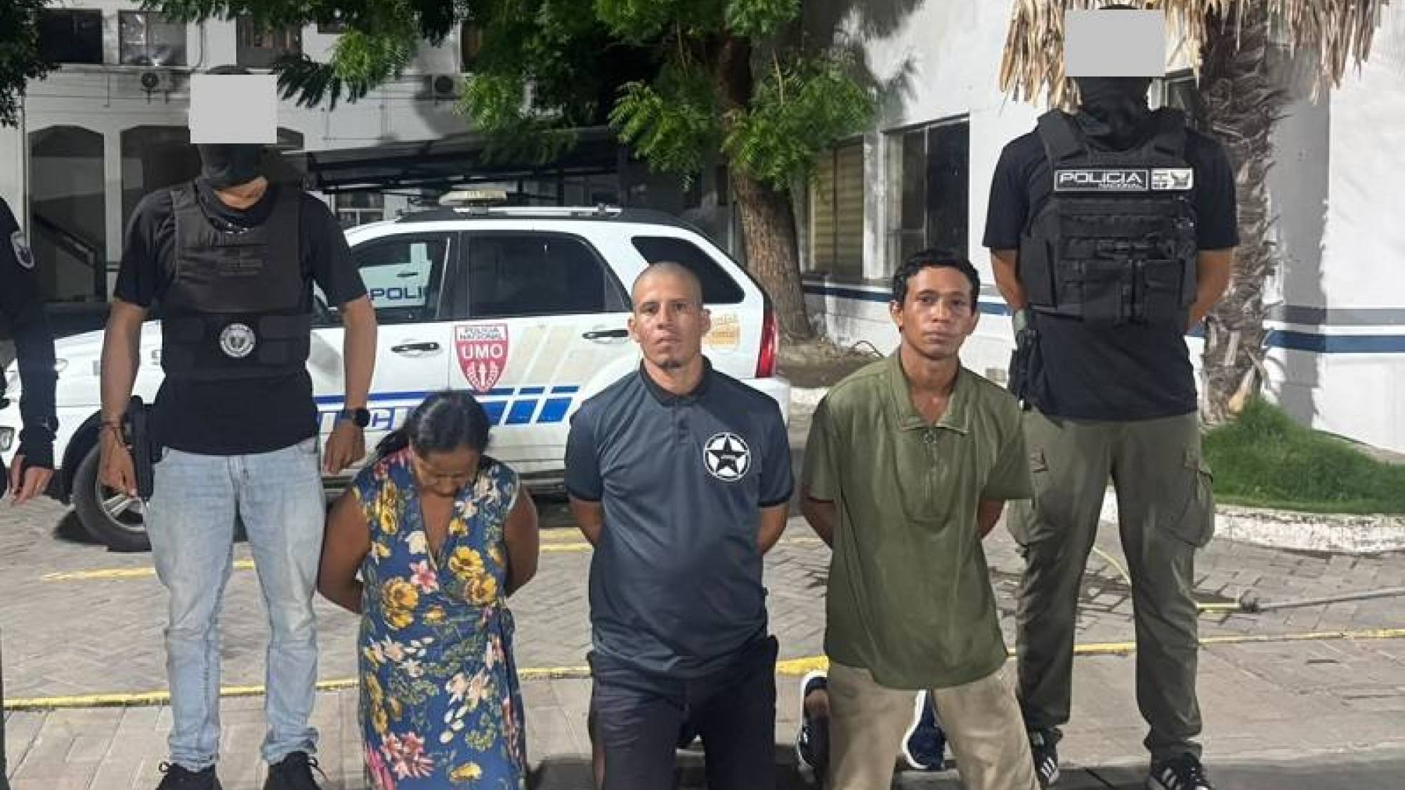 UNASE aprehendió a tres presuntos implicados en extorsión en Pedernales, Manabí