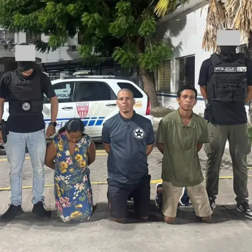 UNASE aprehendió a tres presuntos implicados en extorsión en Pedernales, Manabí