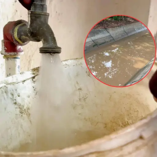 Portoaguas suspende la producción de agua potable por turbiedad en captación