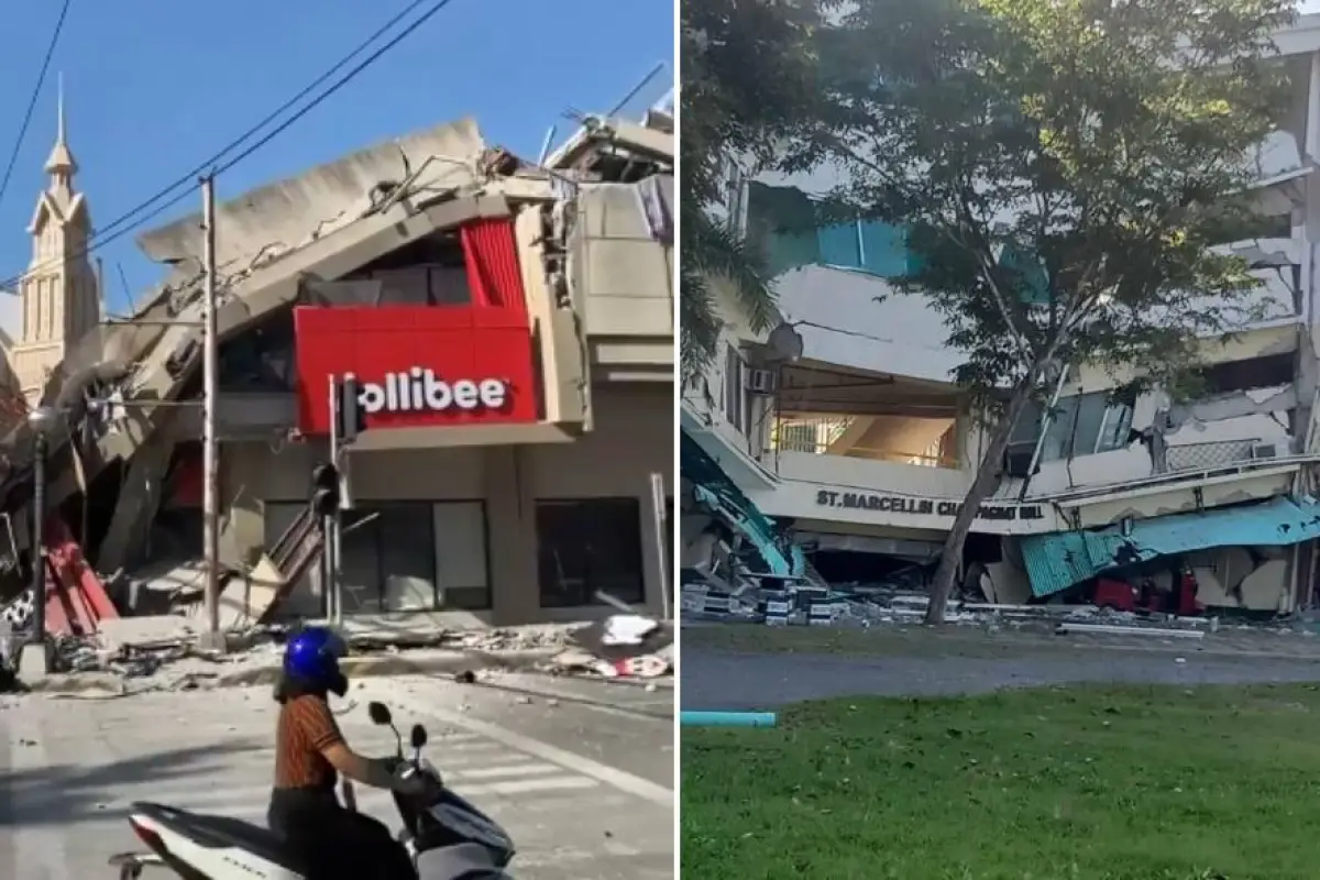 El fuerte sismo provocó el colapso de edificios en diversas zonas.