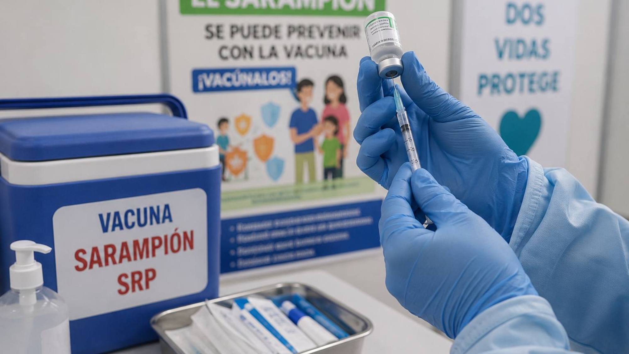 Ecuador refuerza vacunación contra el sarampión ante aumento