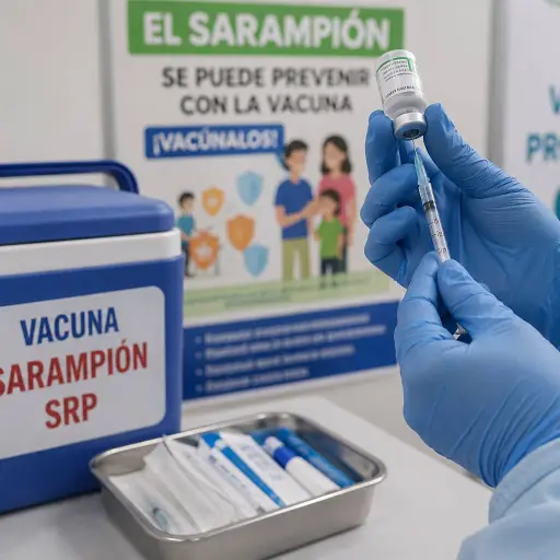 Ecuador refuerza vacunación contra el sarampión ante aumento de casos en Perú