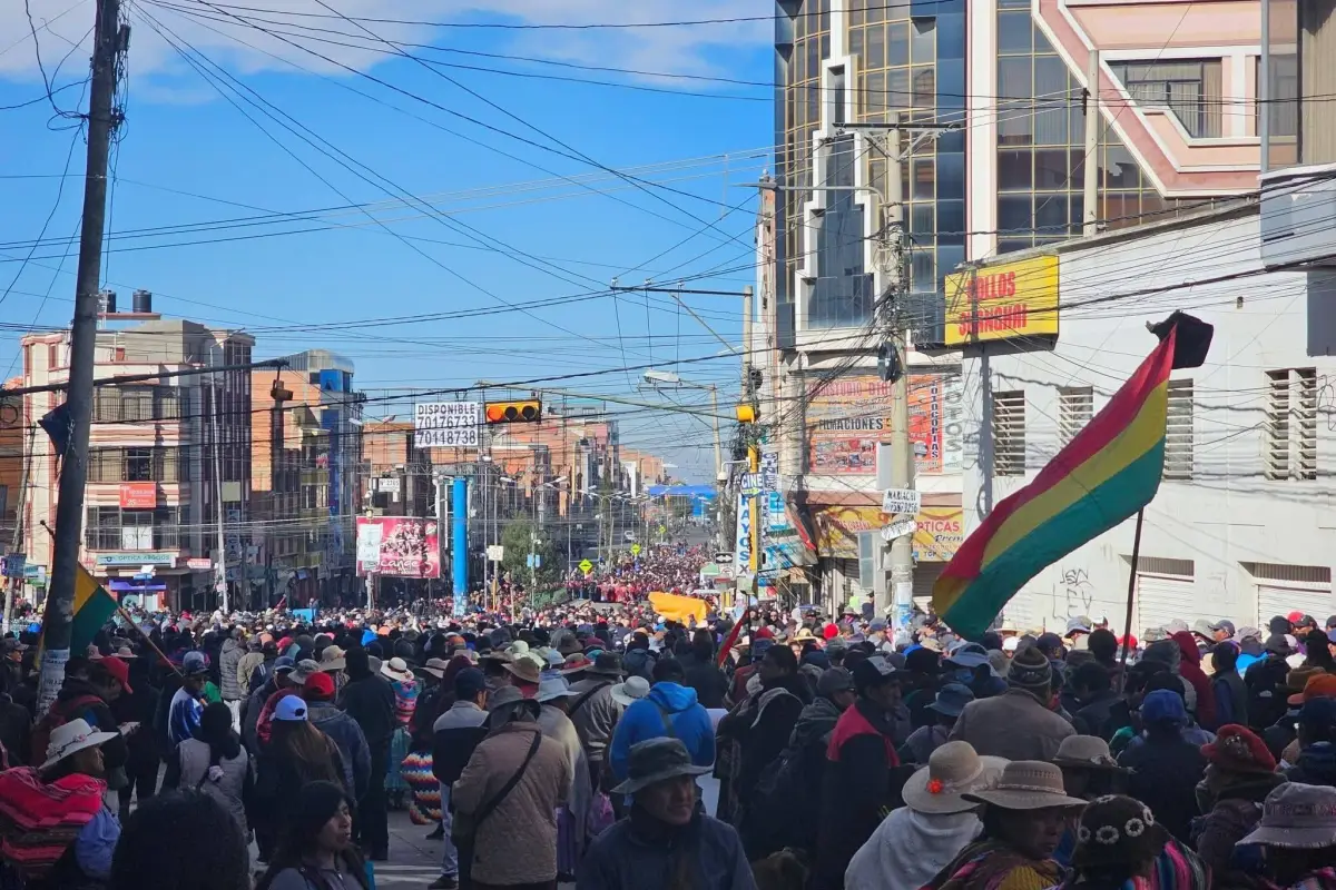 Las protestas en Bolivia ya suman 39 días.