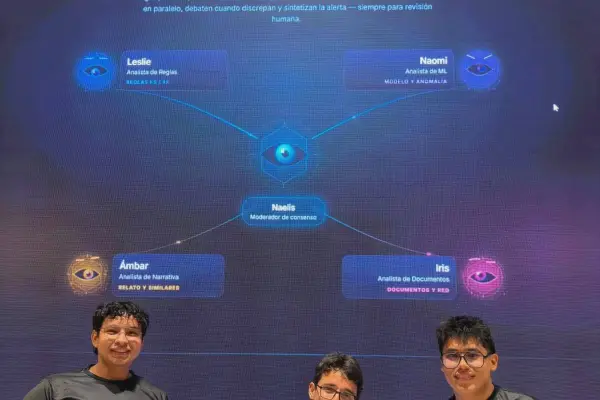 Alumnos de la ULEAM obtienen el primer lugar en competencia nacional de Inteligencia Artificial. ,Cortesía 