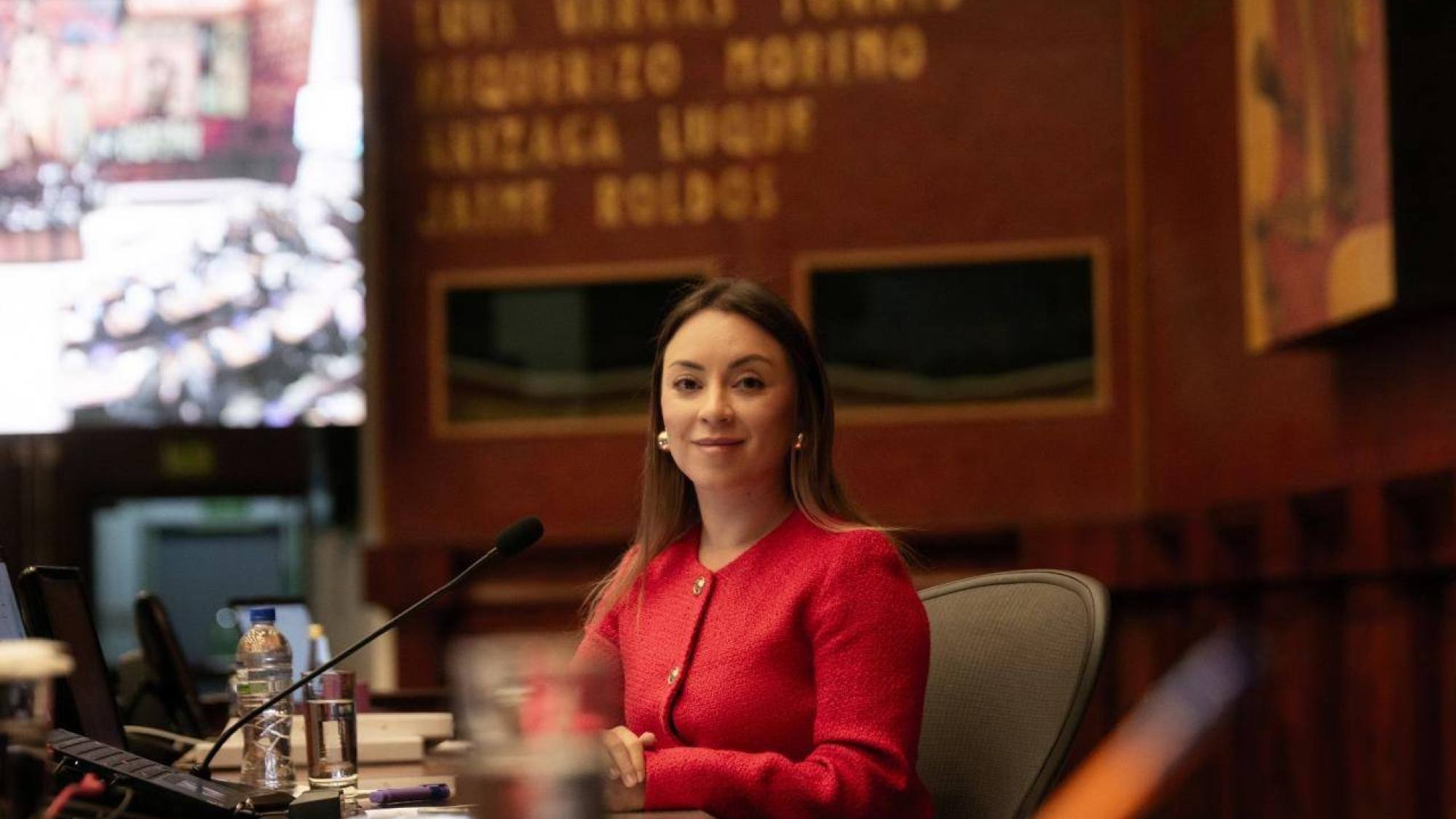 Mishel Mancheno asumirá la Presidencia de la Asamblea Nacion
