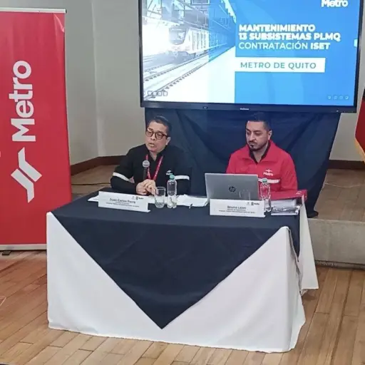 Metro de Quito adjudicó contrato de mantenimiento con un ahorro de 12 millones