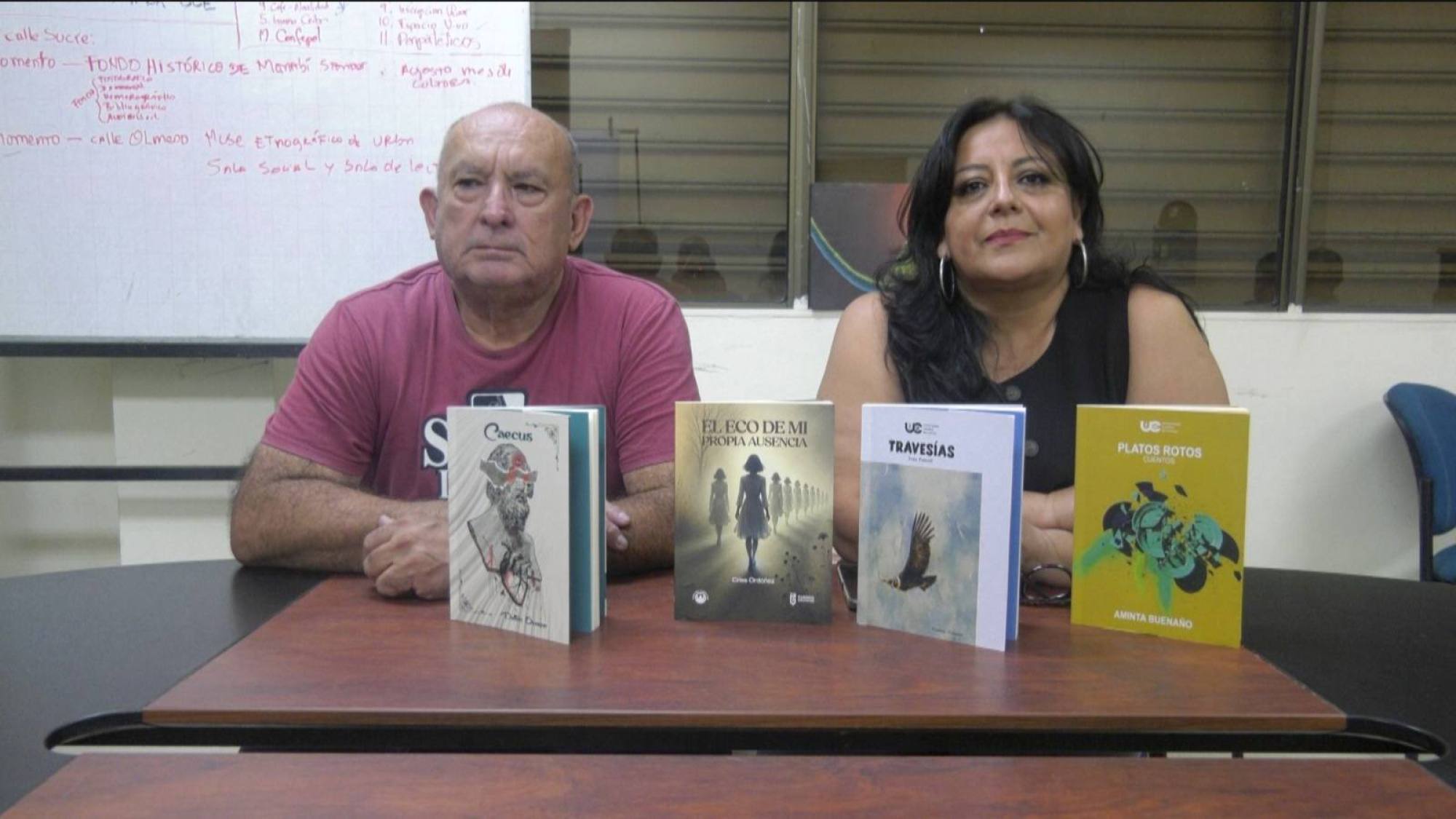 Portoviejo abre sus puertas a la literatura: Cuatro escritor