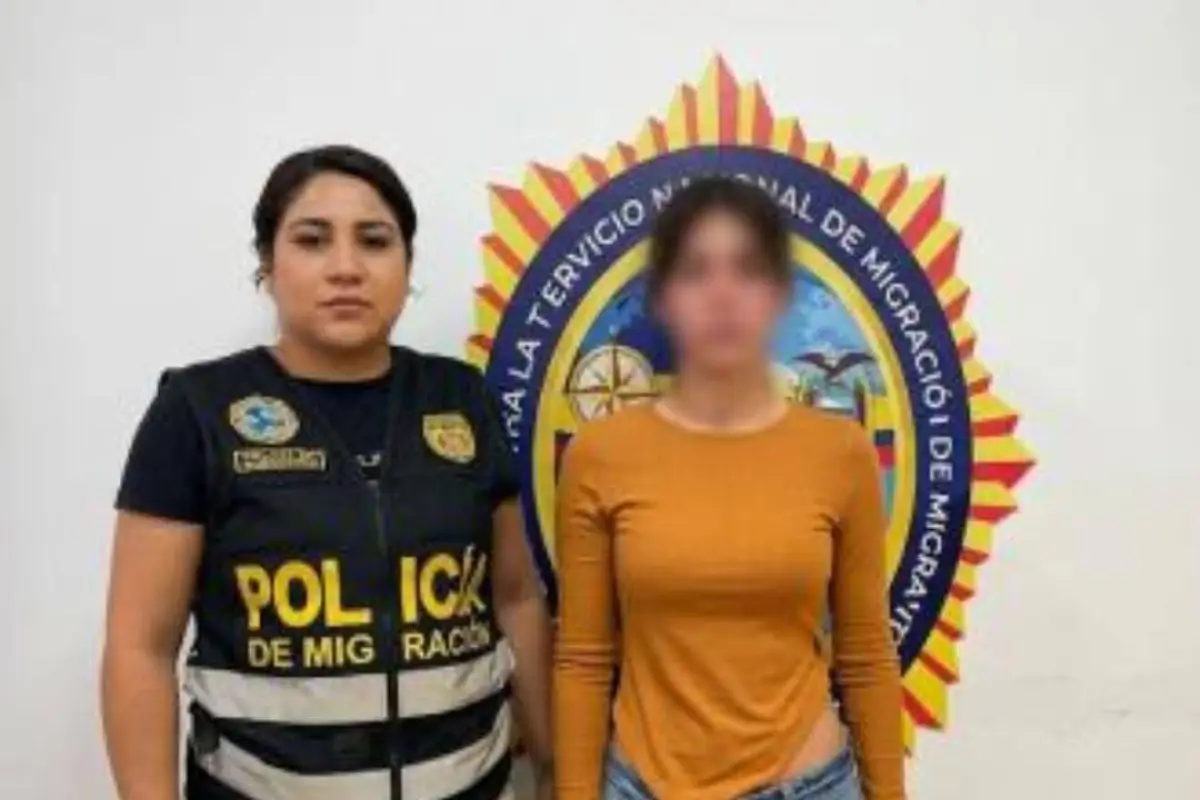 La menor fue rescatada en un operativo binacional., Cortesía