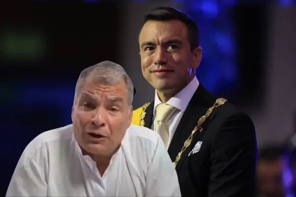 Daniel Noboa responde tras audio de Rafael Correa sobre el caso Porsche