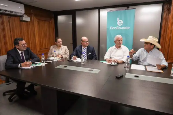 Los representantes de Corpogam y las autoridades de BanEcuador tienen previsto mantener una nueva reunión. ,Redes
