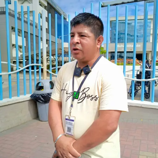 José Mantuano resultó ileso de la explosión que mantiene grave a su hijo y a su ayudante