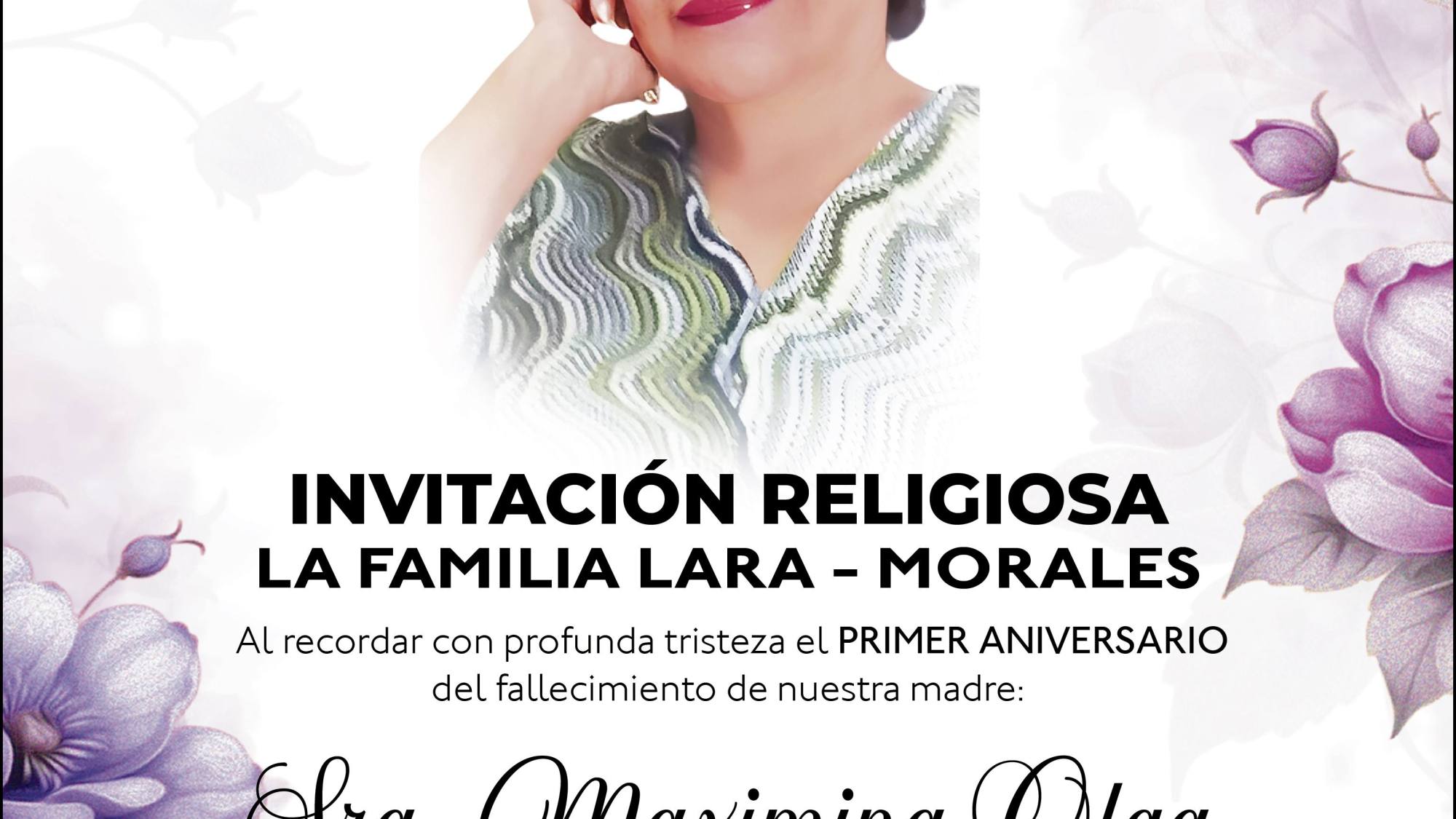 MISA MAXIMINA MORALES LITARDO